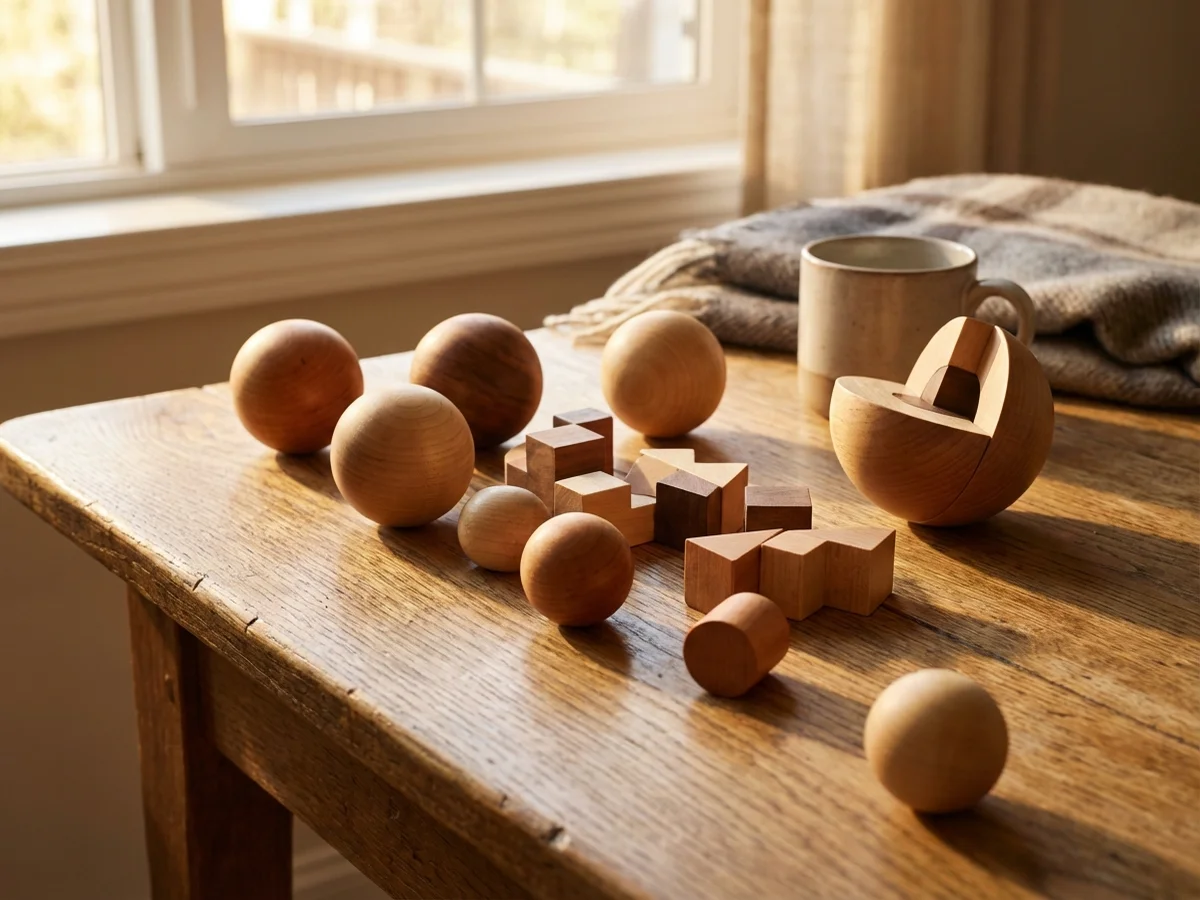 Ball Wooden Puzzles - 1