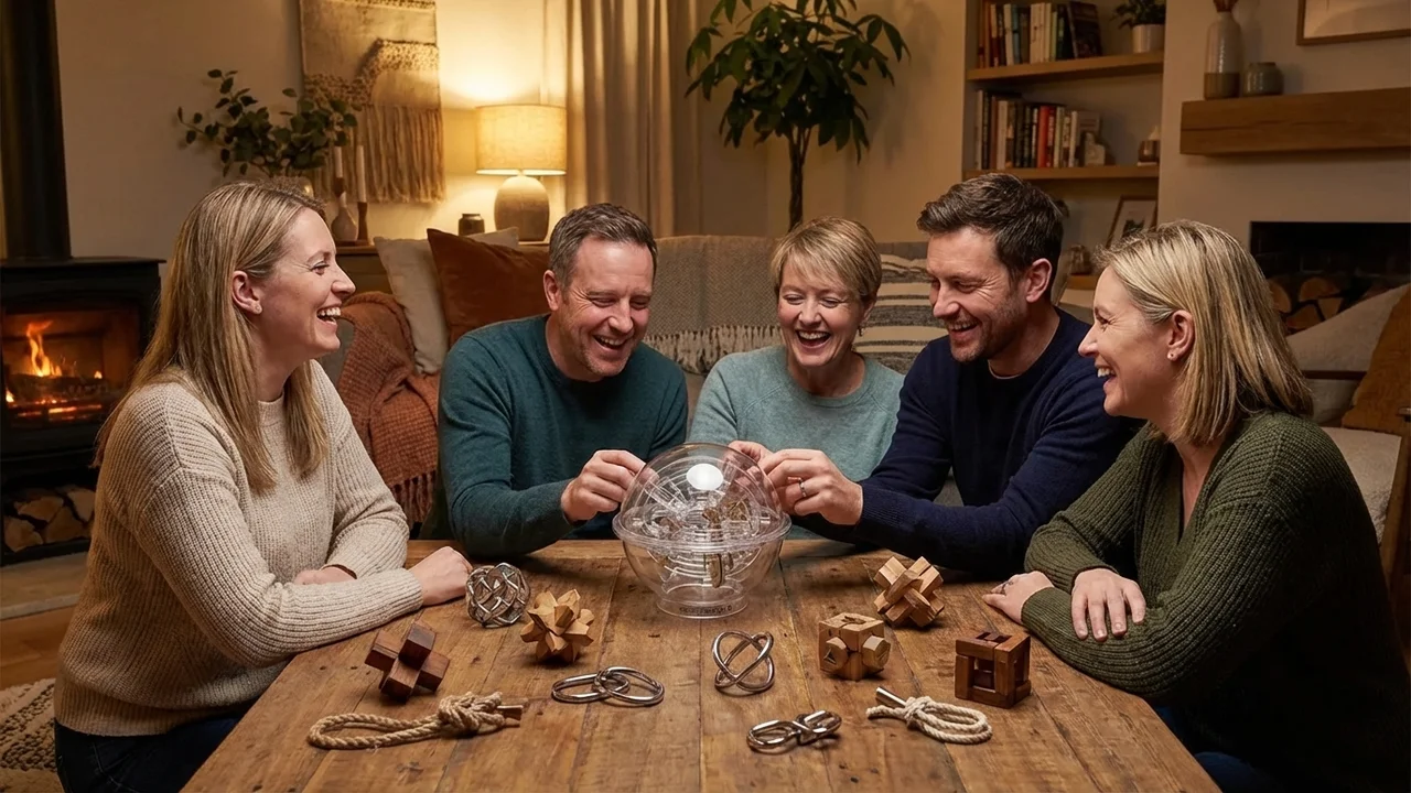 Acrylic Sphere Maze — 3D Labyrinth with 100 Obstacles - 6