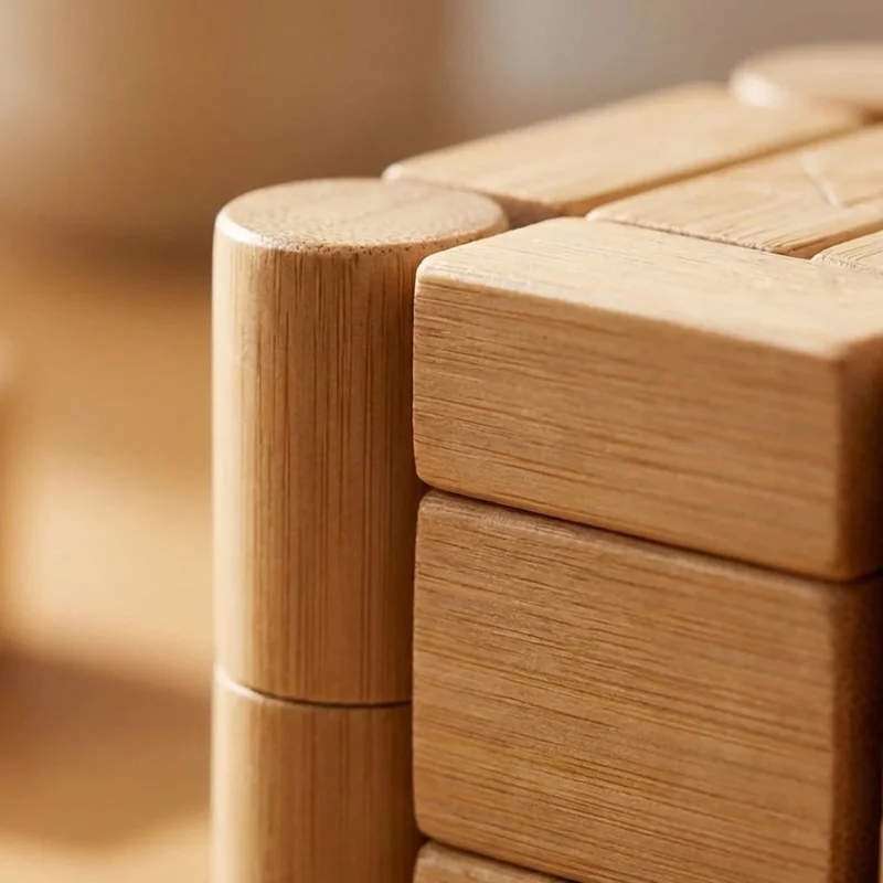 Bamboo Tower Stacking Puzzle — Easy Eco Building Challenge - 3