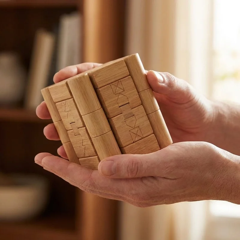Bamboo Tower Stacking Puzzle — Easy Eco Building Challenge - 4