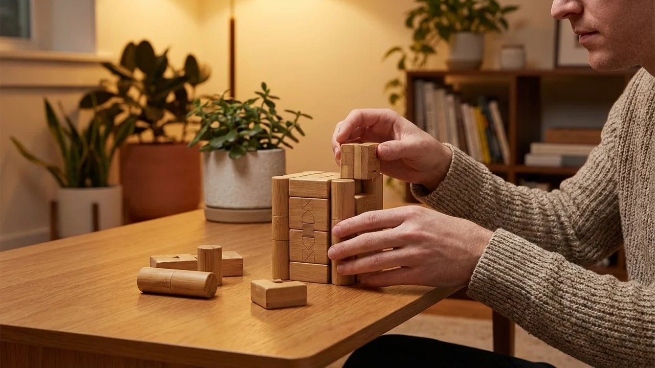 Bamboo Tower Stacking Puzzle — Easy Eco Building Challenge - 5