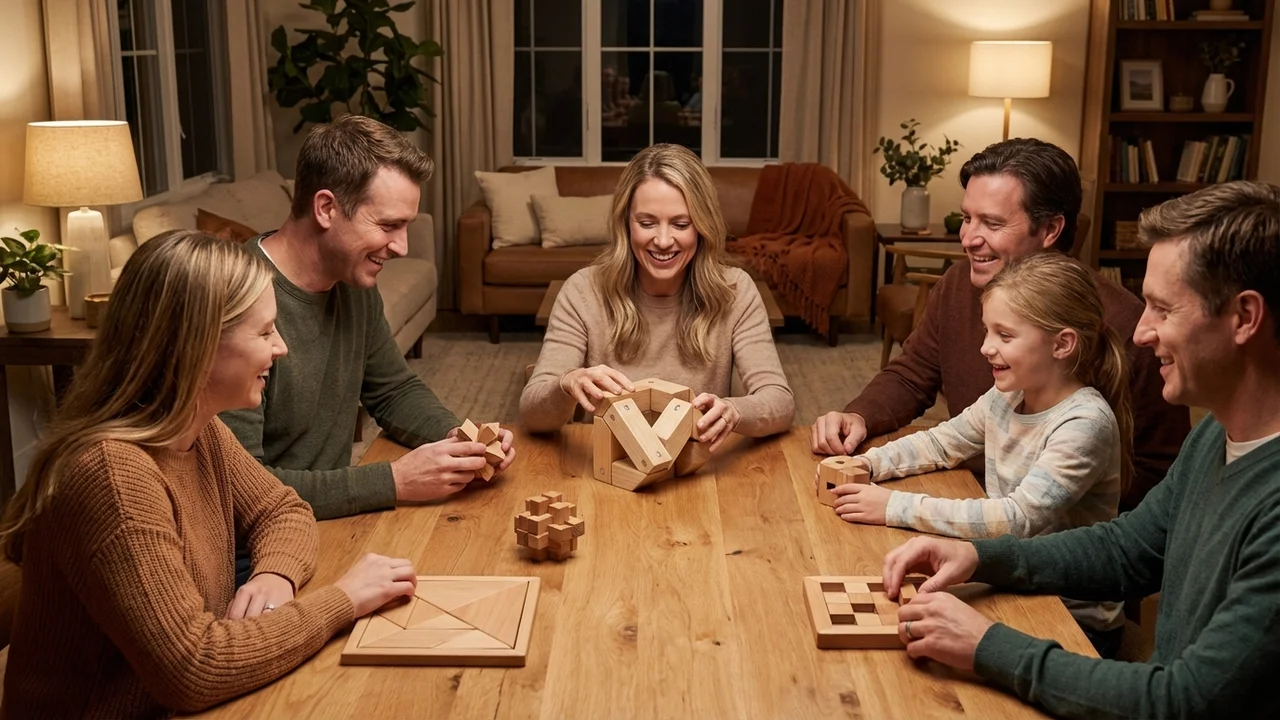 Wooden Snake Cube — Easy Folding Beginner Puzzle - 6