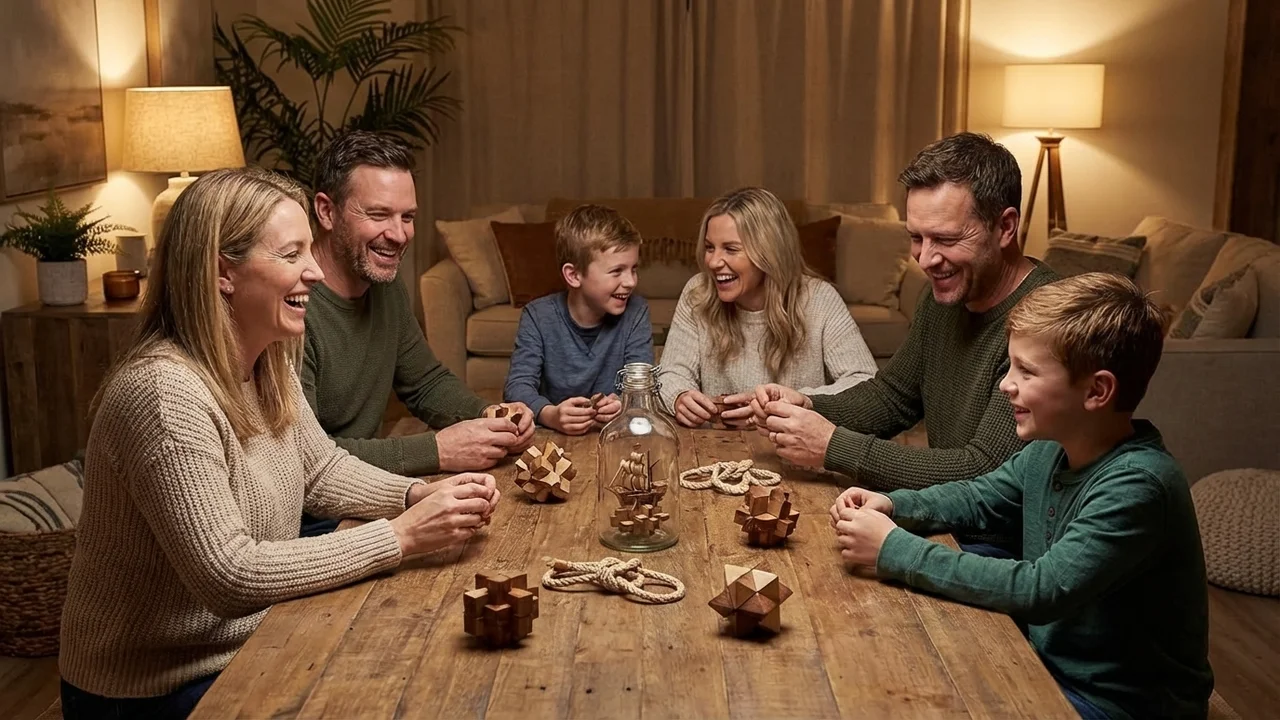 Glass Bottle Puzzle — Medium Ship-in-a-Bottle Challenge - 6