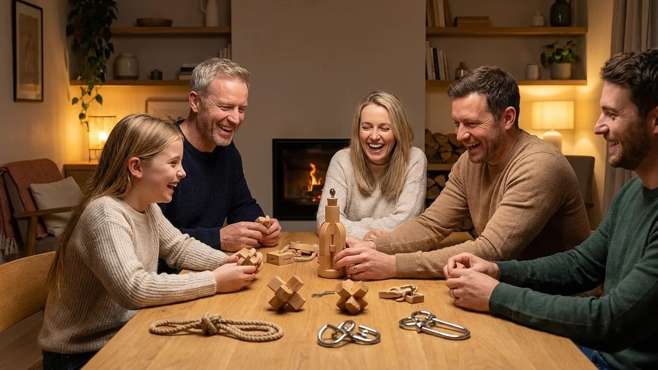 Wooden Bottle Puzzle — Hard Cork & Key Escape - 6