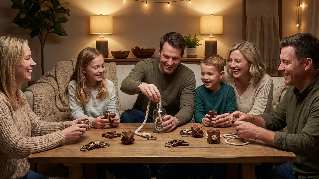 Recycled Glass Bottle Puzzle — Expert Ring Release - 6