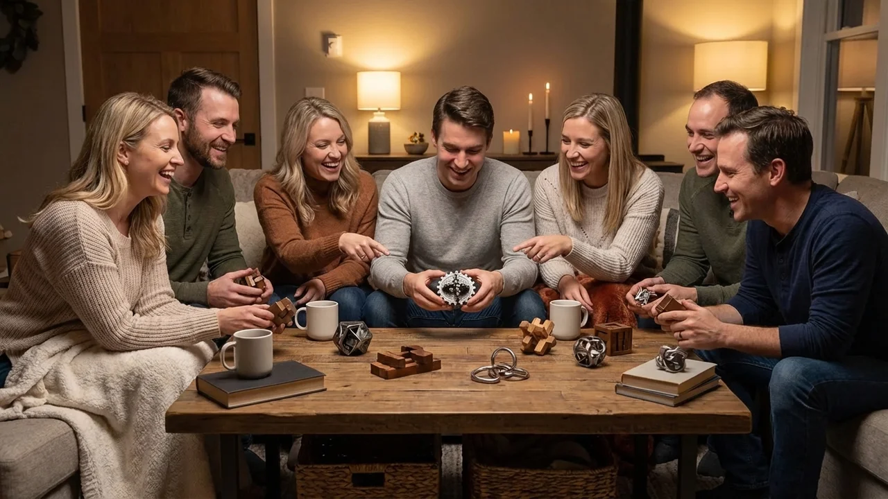 Cast Metal Galaxy Lock Puzzle — Hard Dual-Mechanism Disassembly - 6