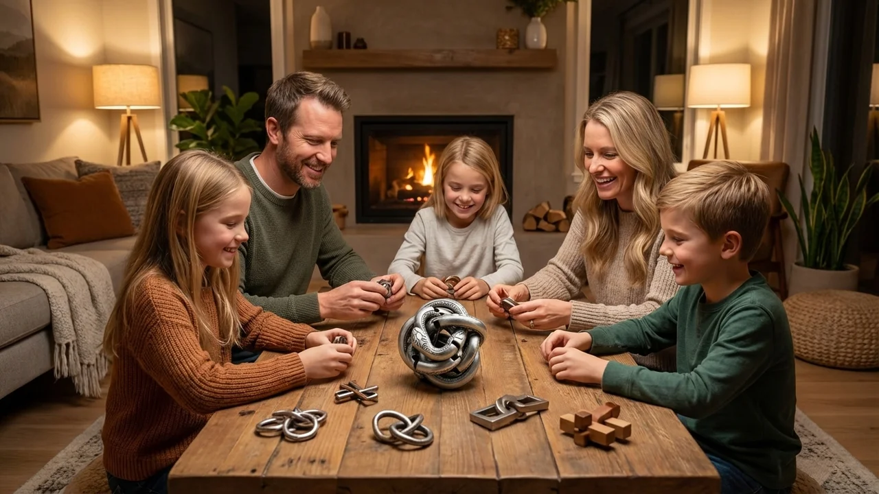 Cast Metal Serpent Coil Puzzle — Expert Twisting Labyrinth - 6