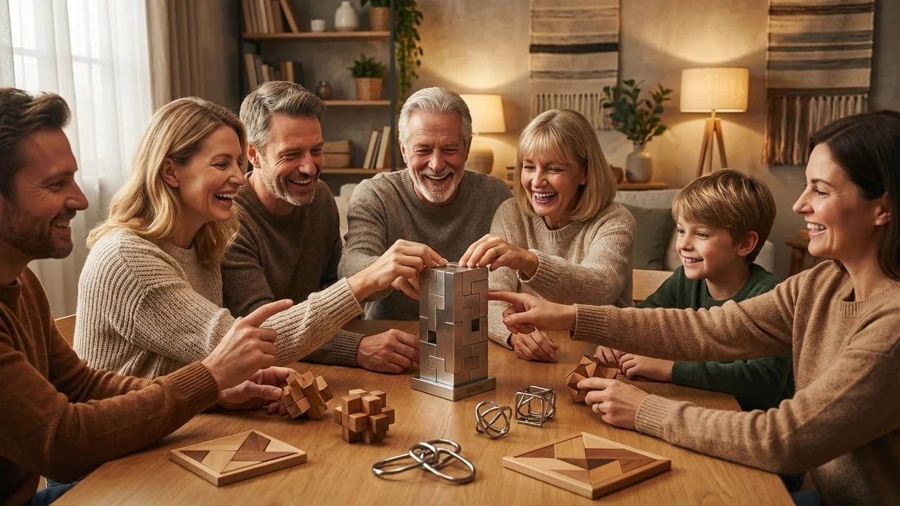 Executive Metal Puzzle Tower — Hard Corporate Desk Challenge - 6