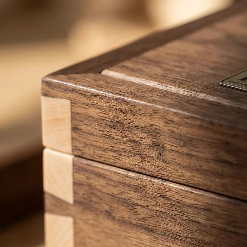 Hardwood Impossible Dovetail Box — Expert Secret Opening - 3