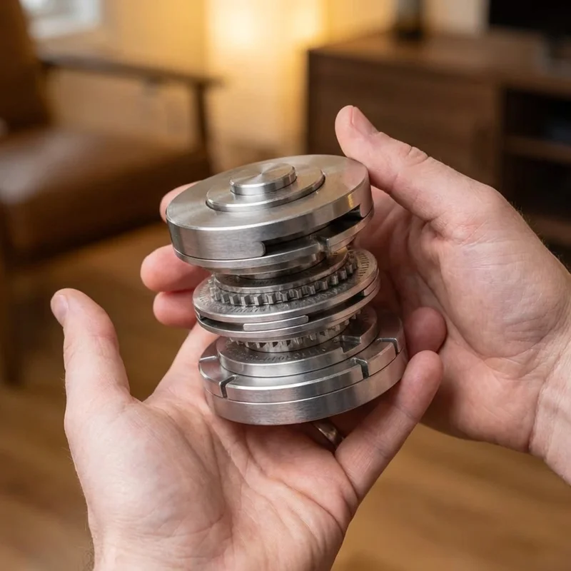 Metal N-Ary Tower Puzzle — Expert Binary Logic Challenge - 4