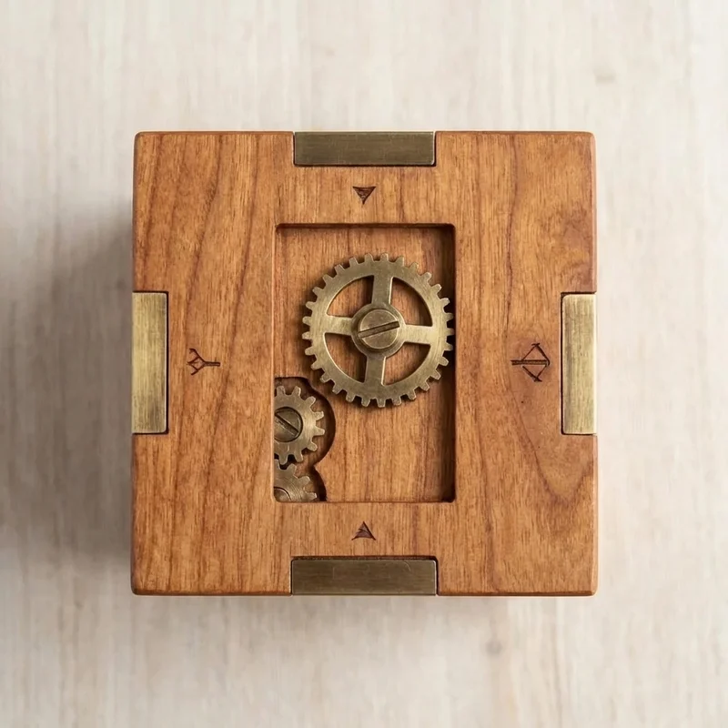 Wooden Sequential Discovery Box — Expert 12-Step Solution - 2
