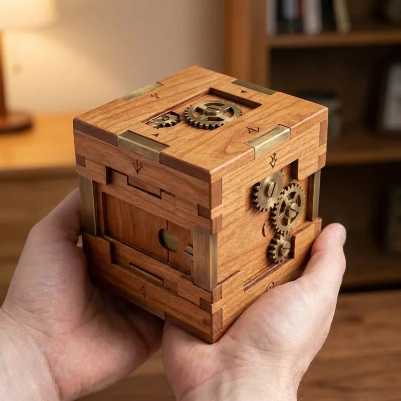 Wooden Sequential Discovery Box — Expert 12-Step Solution - 4