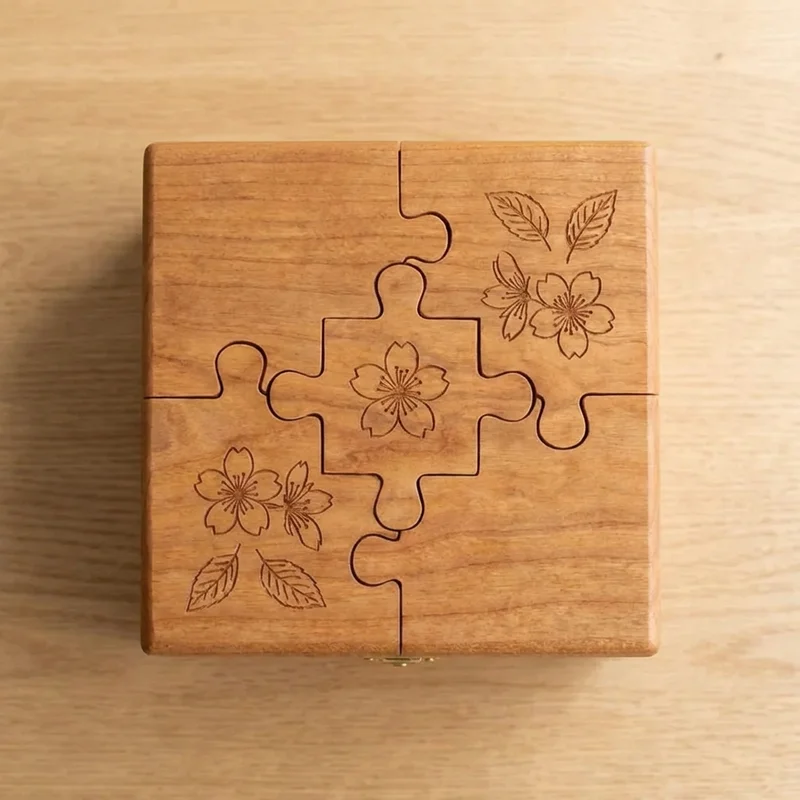 Cherry Blossom Puzzle Box — Easy 7-Step Sakura Design - 2