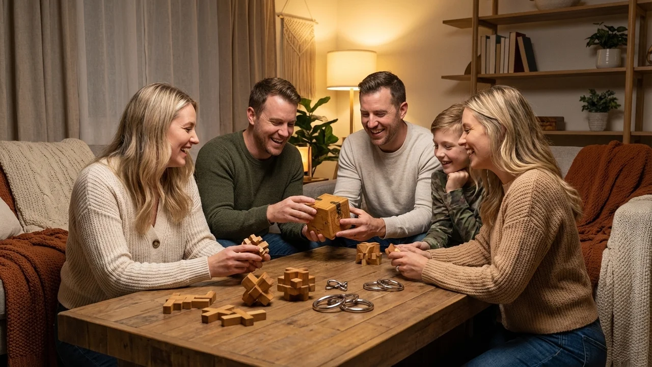 Bamboo Karakuri Trick Box — Expert 27-Step Mechanism - 6