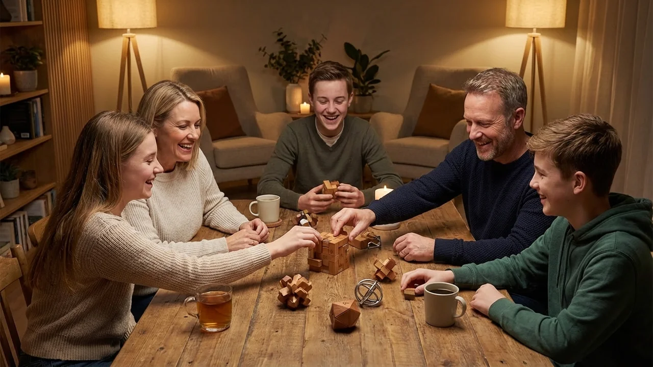 Wooden Logic Grid Puzzle — Medium Deduction Challenge - 6