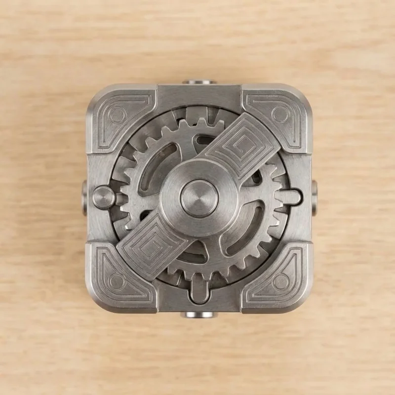 Titanium Sequential Lock Puzzle — Expert Machined Mechanism - 2