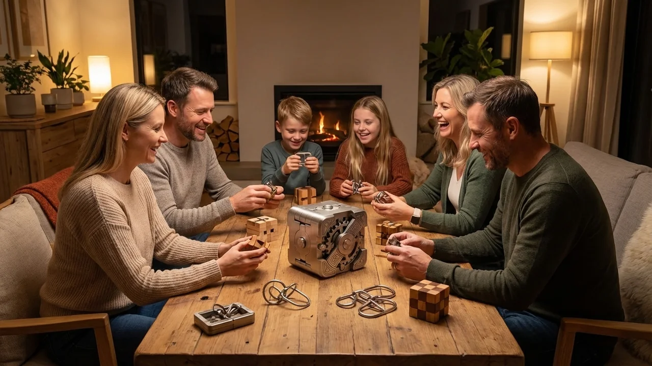 Titanium Sequential Lock Puzzle — Expert Machined Mechanism - 6