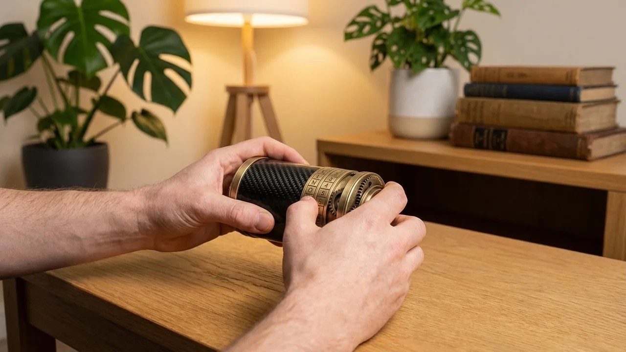 Carbon Fiber Cryptex Vault — Hard Limited Edition Lock Box - 5