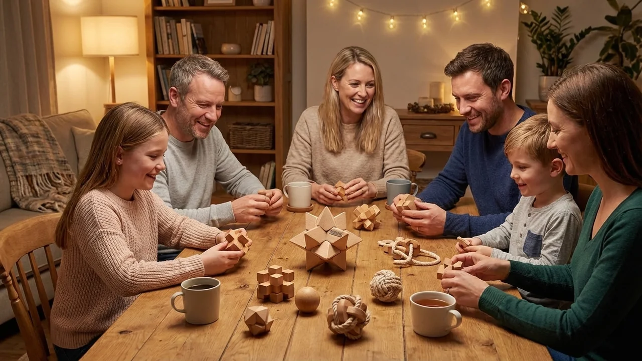 Mini Wooden Star Puzzle — Pocket-Size Sustainable Brain Teaser - 6