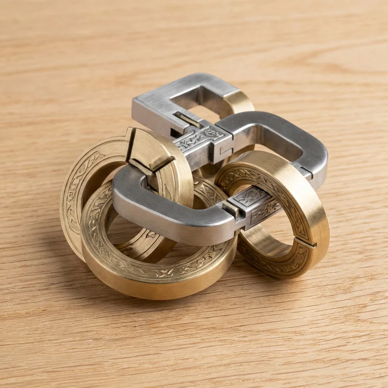 Premium Metal Puzzle Collection — Hard Masterclass Edition - 1