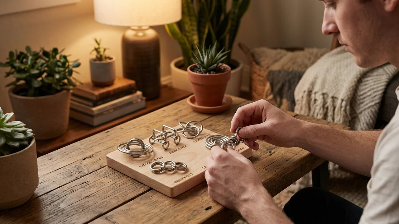 Wire Puzzle Set — Easy-to-Medium Galaxy Collection for Kids - 5