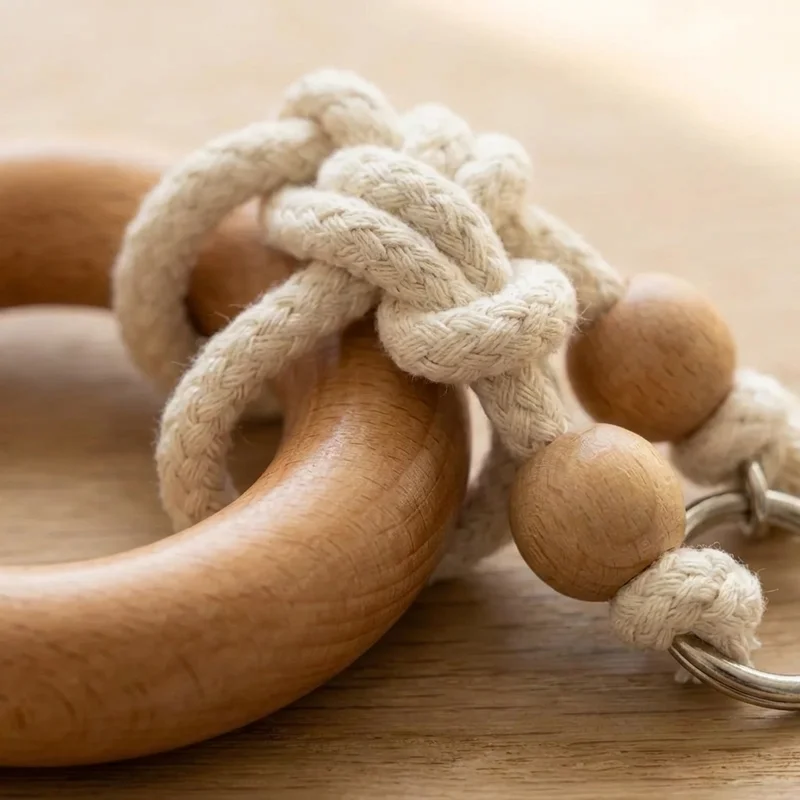 Rope Escape Puzzle — Hard Knotted Ring Challenge for Kids - 3