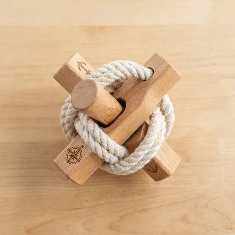 Sailor's Knot Rope Puzzle — Medium Nautical Challenge - 2