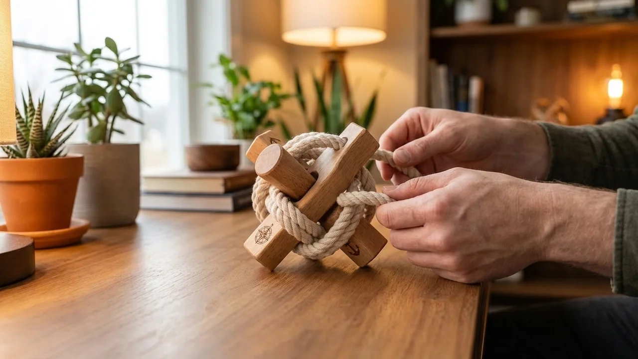 Sailor's Knot Rope Puzzle — Medium Nautical Challenge - 5