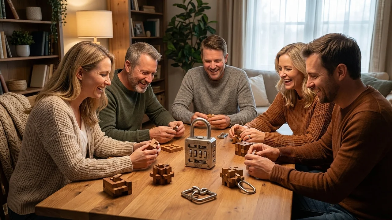 Steel Sequential Padlock Puzzle — Expert Multi-Step Lock - 6