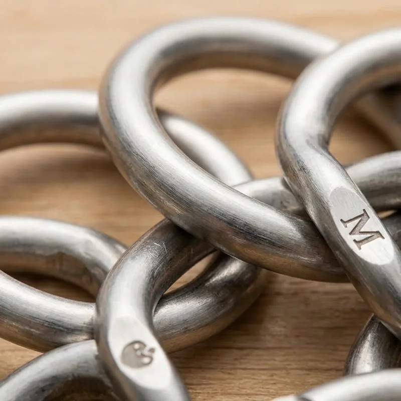 Metal Ring Chain Puzzle — Medium Separation Challenge - 3