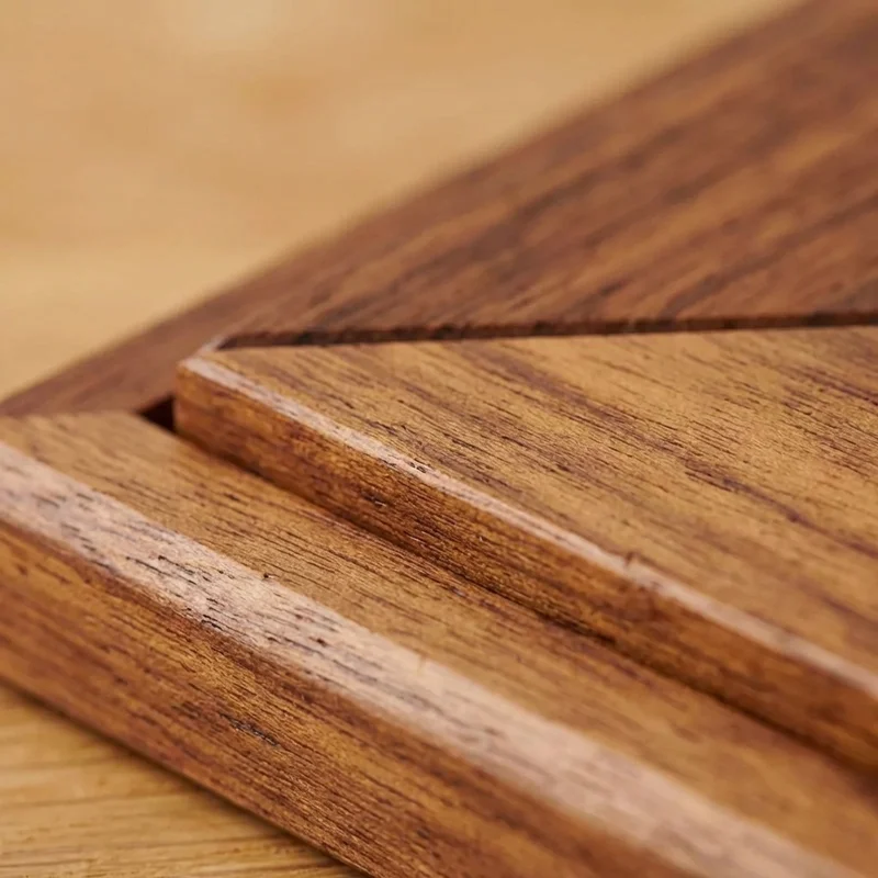 Tangram Deluxe Hardwood Set — Premium Rosewood Puzzle Board - 3