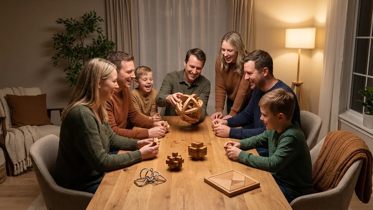 Wooden Ball Labyrinth Sphere — Hard Internal Maze Puzzle - 6
