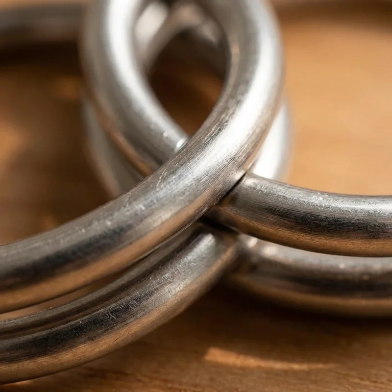 Wire Infinity Loop Puzzle — Hard Double-Ring Separation - 3