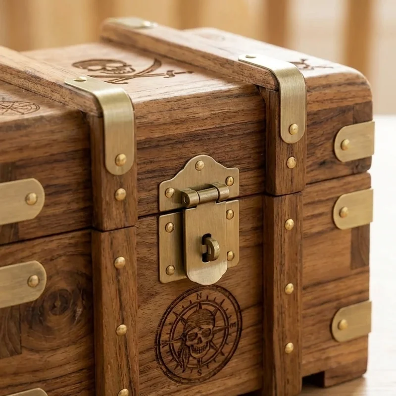 Wooden Pirate Vault Escape — Hard Treasure Chest Puzzle Game - 3