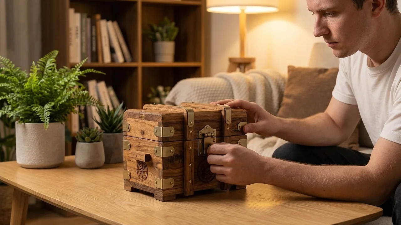 Wooden Pirate Vault Escape — Hard Treasure Chest Puzzle Game - 5