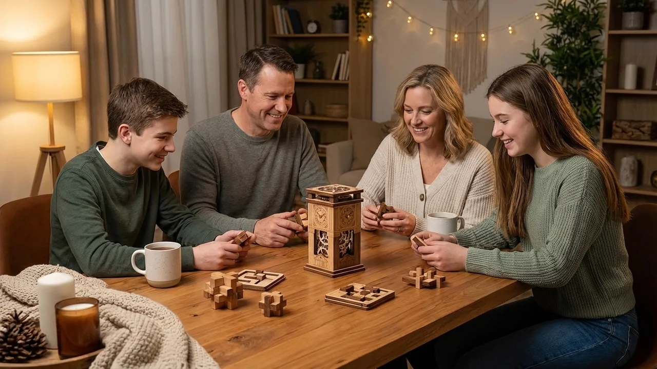 Wooden Clockwork Tower Escape — Medium Gear-Based Puzzle Challenge - 6