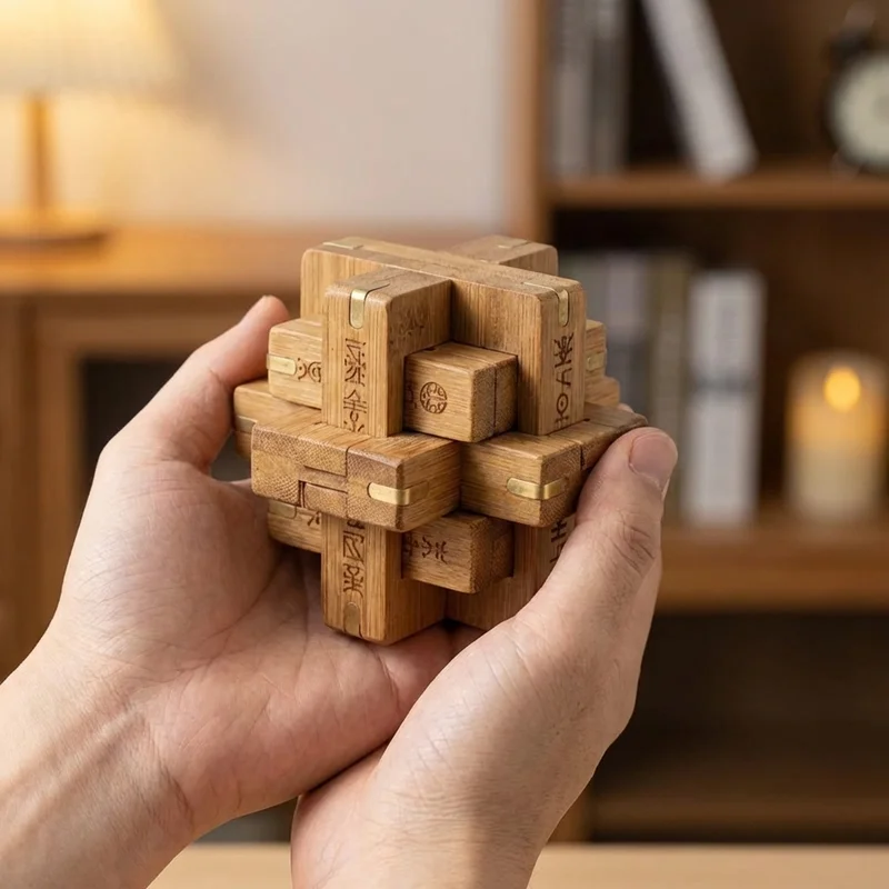 Wooden Ancient Temple Escape — Hard Symbol-Decoding Puzzle Game - 4