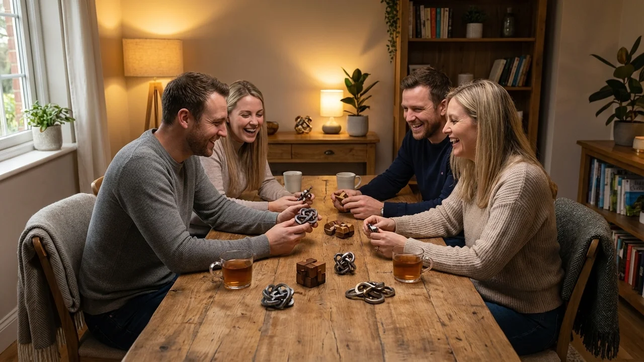 Cast Metal Serpentine Chain — Hard Sequential Movement Puzzle - 6