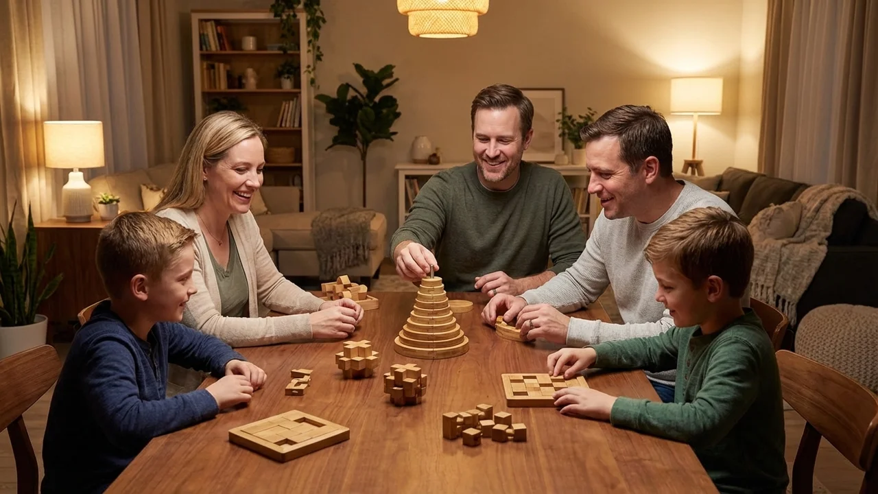 Bamboo Rainbow Stacking Tower — Easy Graduated Ring Challenge - 6